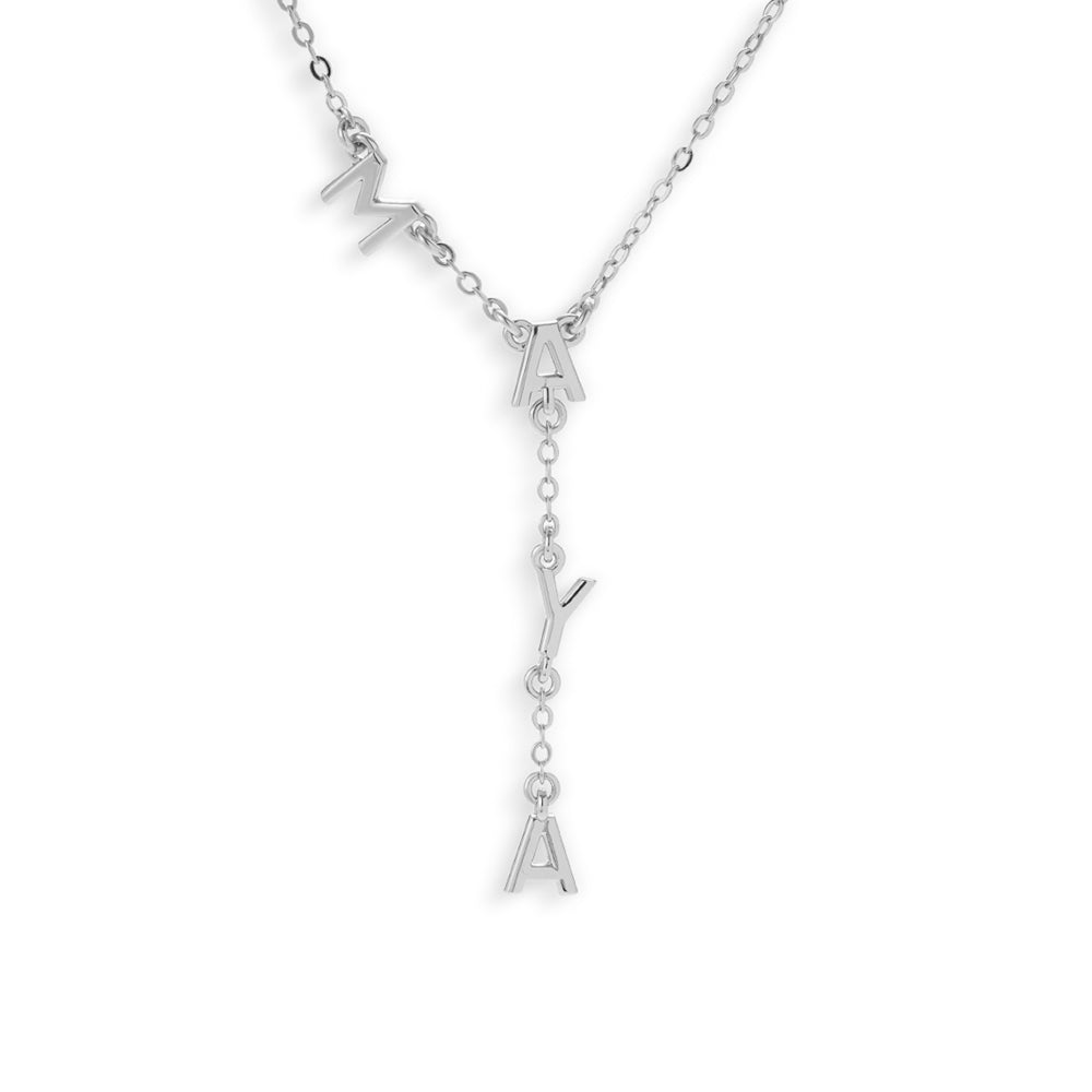 Custom/Personalized Name Drop Neckla