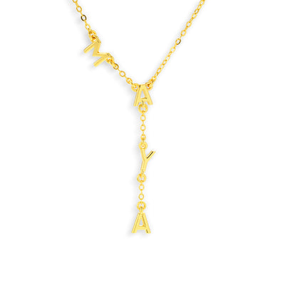 Custom/Personalized Name Drop Neckla